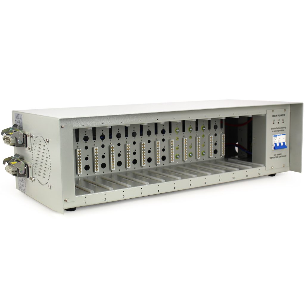Mainframe Housing for 12-Zone Temperature Control System, 15 Amps Per Zone, 240V