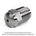 Nozzle Tip, GP, 1-1/2″ OAL, 7/8″-14 Thread, 1/2″ Rear Opening, 3/4″ Radius, 1/8″ Orifice