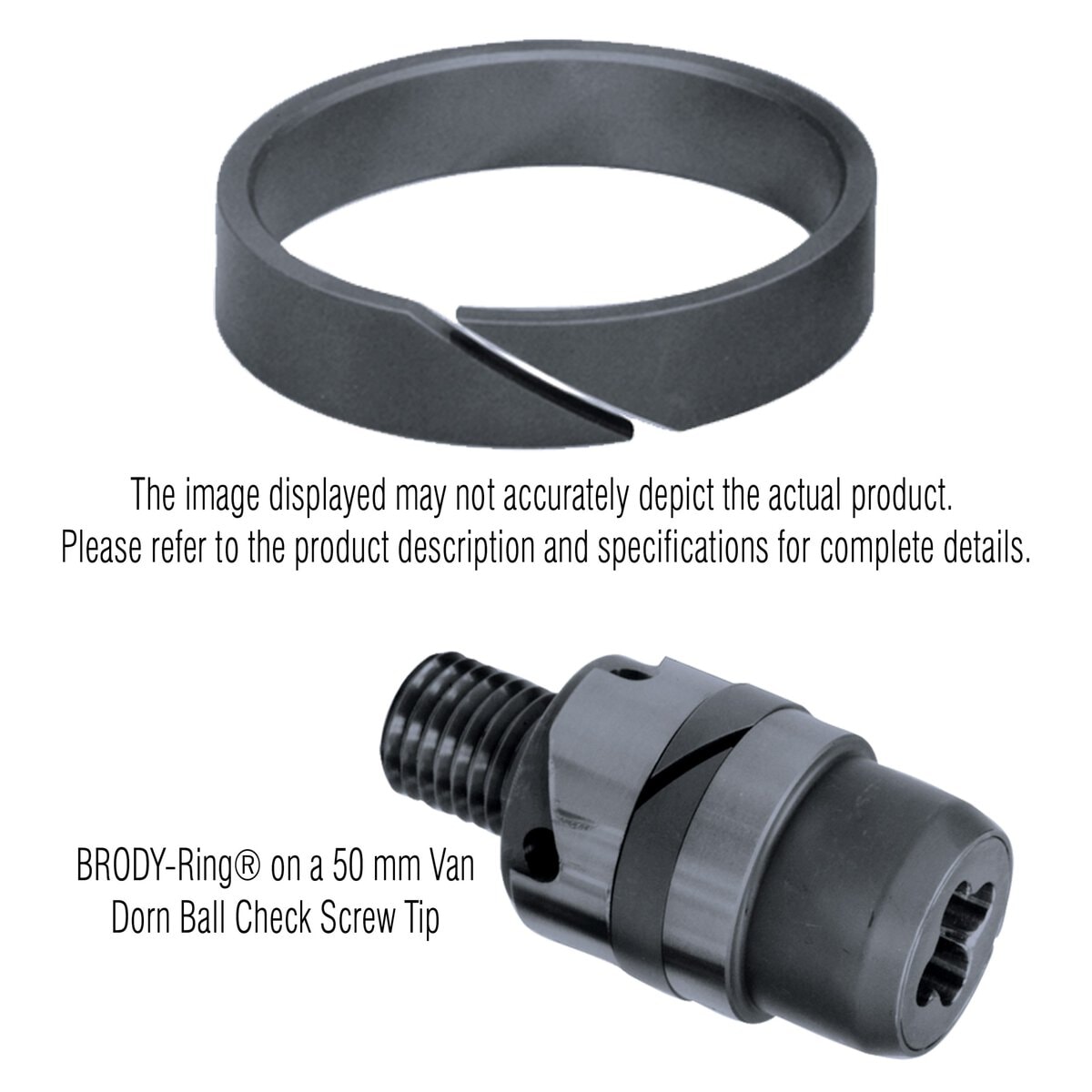 Brody-Ring, 5-1/2" Diameter, Material: H-13, 46-48 Rc - Image 1