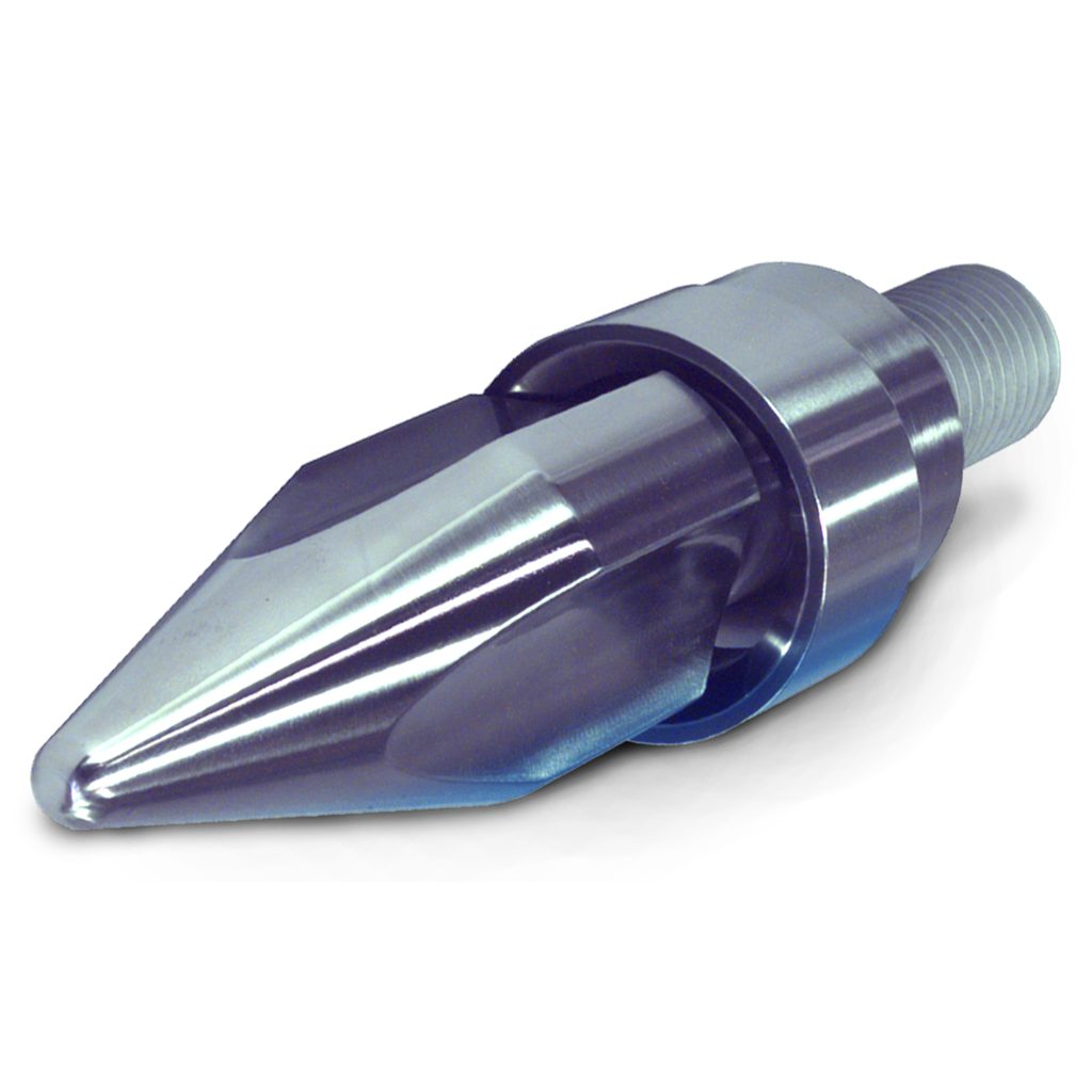 Screw Tip Assembly, HPM, 4", 8" OAL, 60° Nose Angle, 2"-6, CPM9V