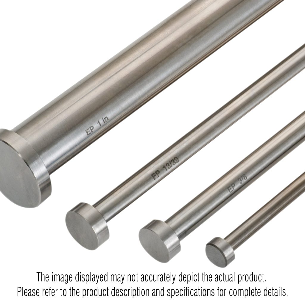 Ejector Pin, H-13, Nitrided   Length: 10"   Outside Diameter: 0.187"