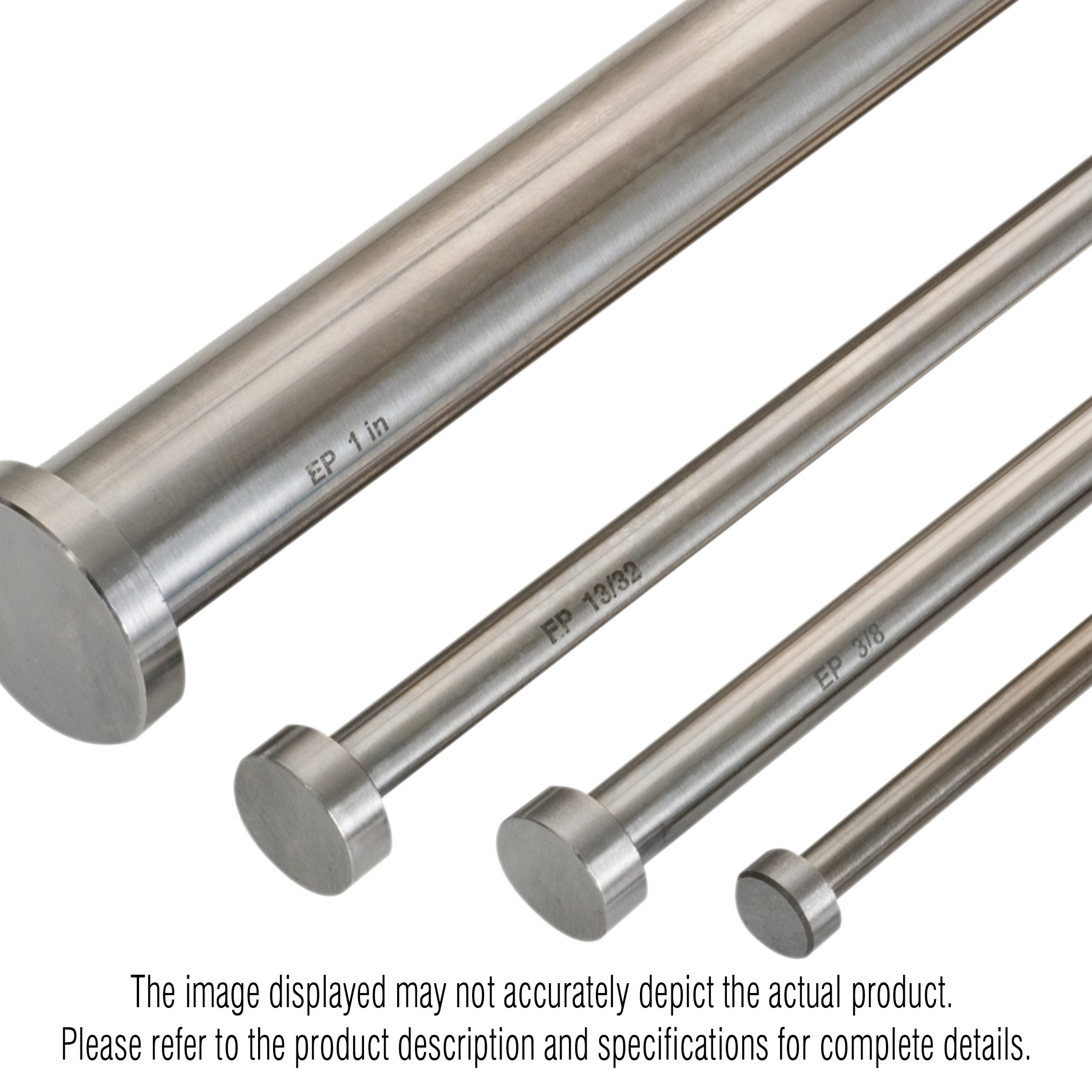 Ejector Pin, H-13, Nitrided   Length: 10"   Outside Diameter: 0.187" - Image 1