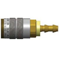 Coupler, 20 Series, 1/2" Body, 3/8" Push-On Hose Barb