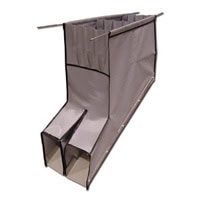 Part Chute, SS Style With Mounting Kit,