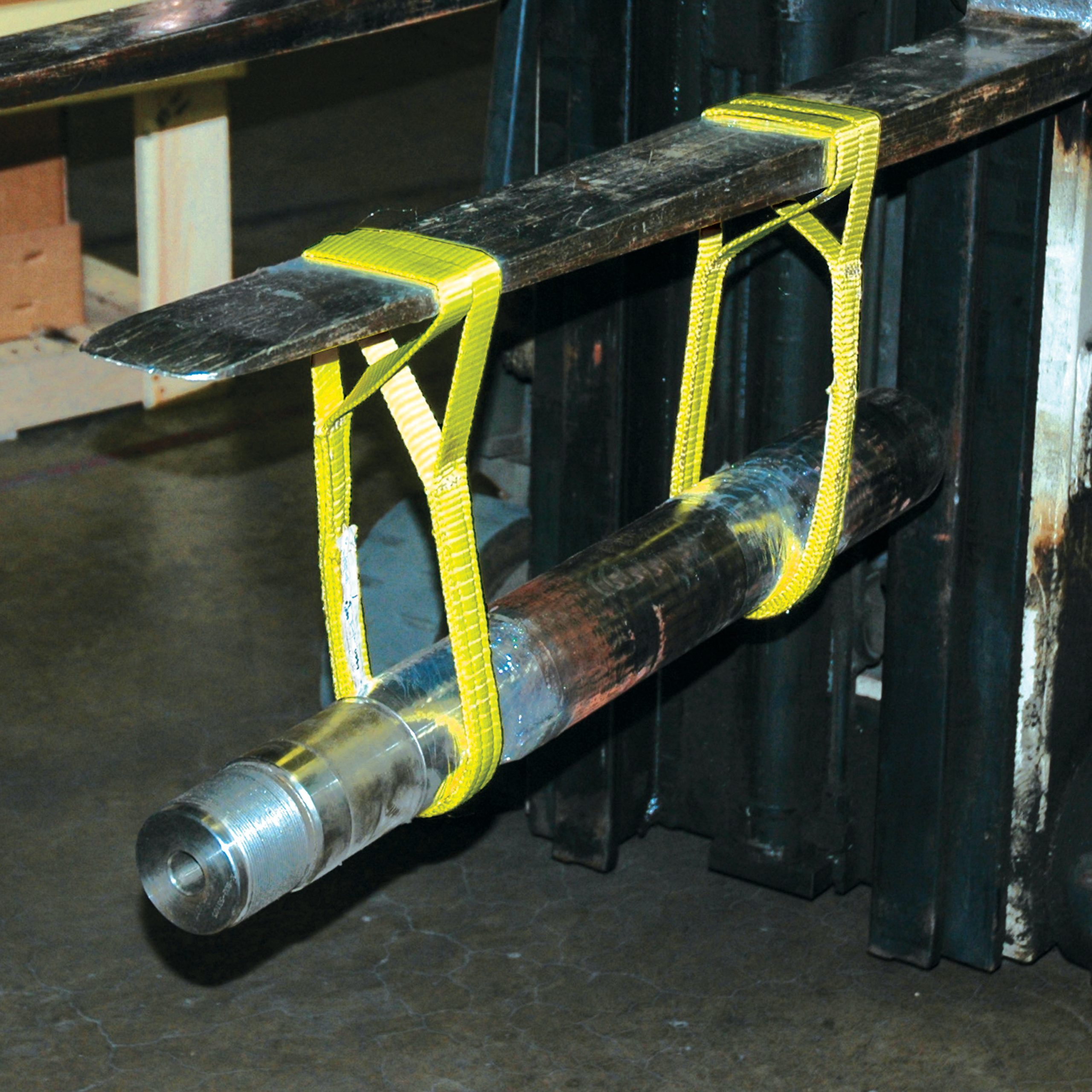 Mold Sling, Nylon Web, 1" X 4', 3200 lb Vertical Lift, 2560 lb Choker Lift, 6400 lb Basket Lift - Image 2
