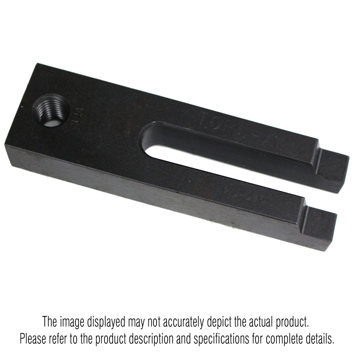 Mold Clamp, Machined, Open Toe, 5" OAL, 1-3/4" Wide, 1" Thick, 3-1/4" Slot Length - Image 1