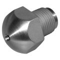 Nozzle Tip, Mushroom Head, Nylon, 1.75″ OAL 7/8″-14, 1/2″ RO, 3/4″ Rad, 3/16″ Orf 1-1/4″ Across Hex