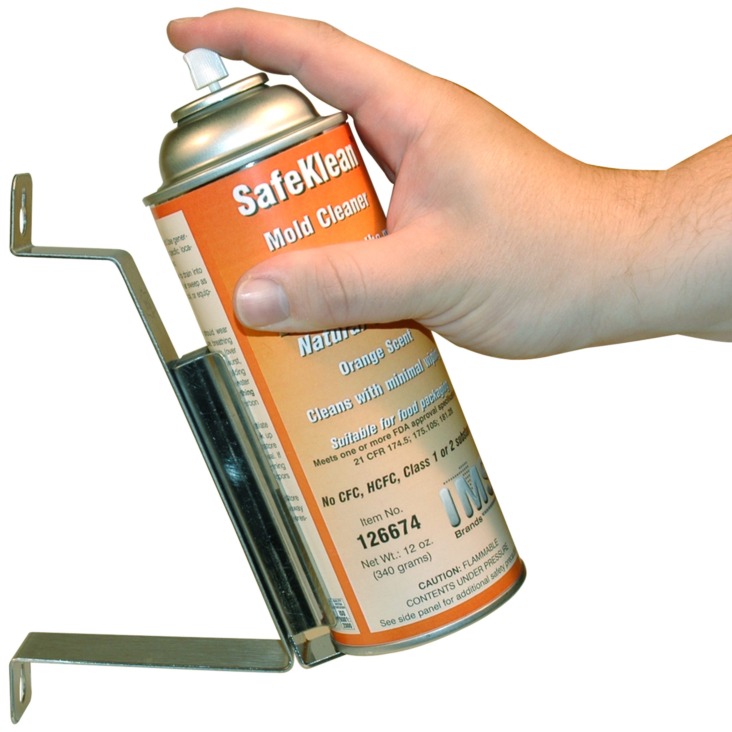 Heavy Duty Magnetic Aerosol Spray Can Holder - Image 1