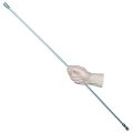 Extension Rod, 3′, Twisted Steel, For Barrel Brushes, 1/4″ NPT Male X 1/4″ NPT Female