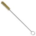 Brass Bristle Tube Brush, 1/2″ Brush Diameter, 2″ Brush Length, 8″ Overall Length