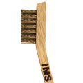 Brass Brush, Small Toothbrush Style, 3/8″ Wide x 7-7/8″ Length, 1/2″ Trim (Bristle) Length