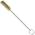 Brass Bristle Tube Brush, 3/4″ Brush Diameter, 2-1/2″ Brush Length, 9″ Overall Length