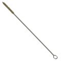 Brass Bristle Tube Brush, 3/16″ Brush Diameter, 1-1/2″ Brush Length, 7″ Overall Length