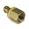 Hose Barb, 1/2" Inside Diameter Push-On, 1/2" Female NPT, Brass - Image 2