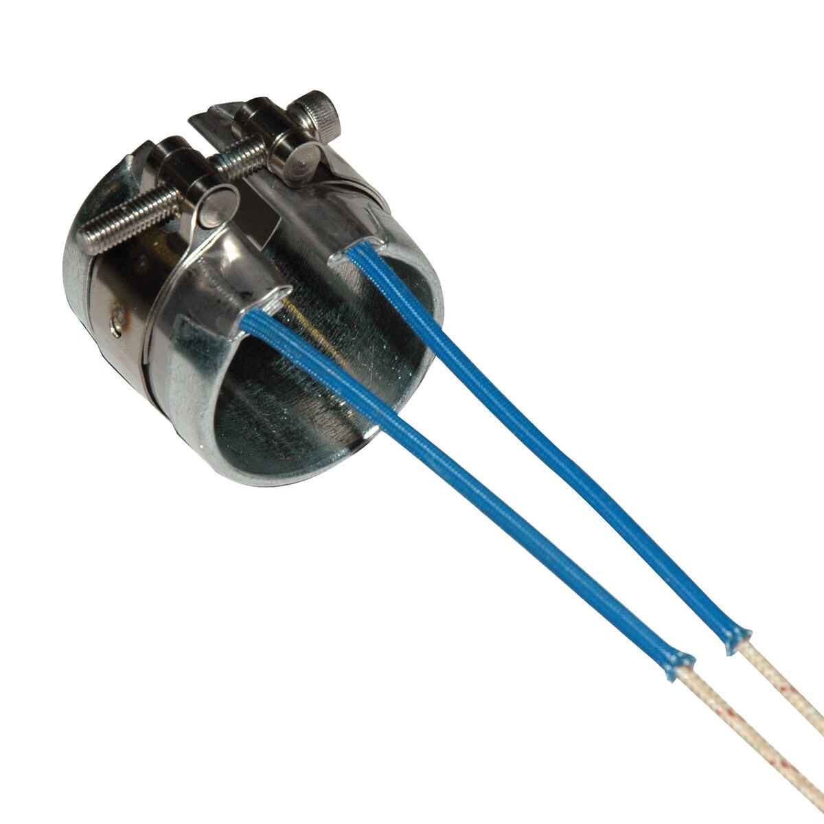Heater Band, 1-1/2" Inside Diameter x 1-1/2" Wide, Mica, 240 Volt, 250 Watt, 12" Flex Leads - Image 1