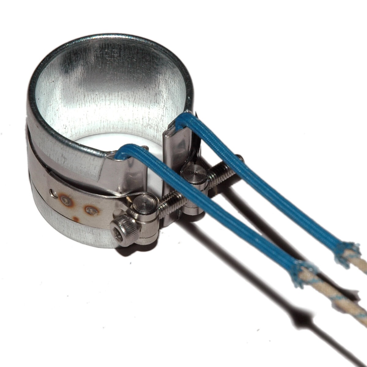 Heater Band, 1-1/2" Inside Diameter x 1-1/2" Wide, Mica, 120 Volt, 250 Watt, 12" Flex Leads - Image 2