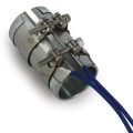Heater Band, 1-1/2" Inside Diameter x 3" Wide, Mica, 120 Volt, 400 Watt, 12" Flex Leads - Image 1