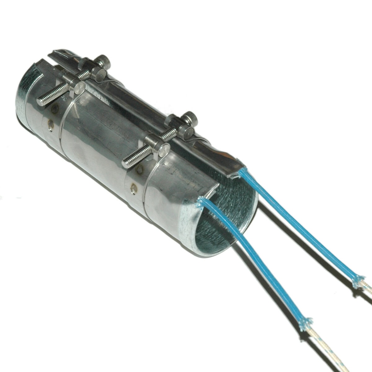 Heater Band, 1-1/2" Inside Diameter x 5" Wide, Mica, 120 Volt, 700 Watt, 12" Flex Leads - Image 1