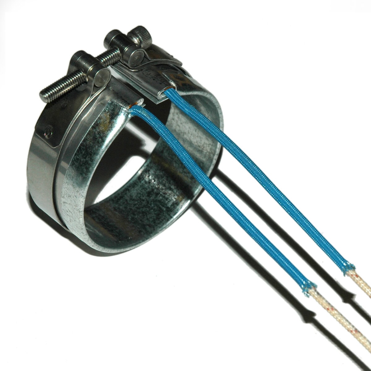 Heater Band, 2-1/2" Inside Diameter x 1" Wide, Mica, 240 Volt, 300 Watt, 12" Flex Leads - Image 1
