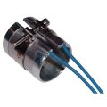 Heater Band, 1-1/2″ Inside Diameter x 2″ Wide, Mica, 240 Volt, 300 Watt, 12″ Flex Leads