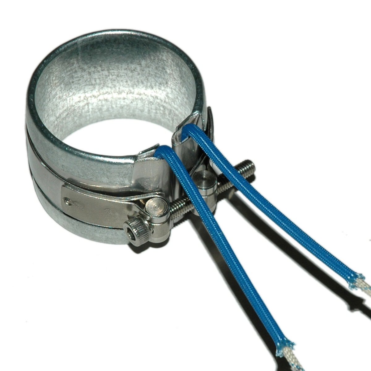 Heater Band, 1-3/4" Inside Diameter x 1-1/2" Wide, Mica, 120 Volt, 250 Watt, 12" Flex Leads - Image 2