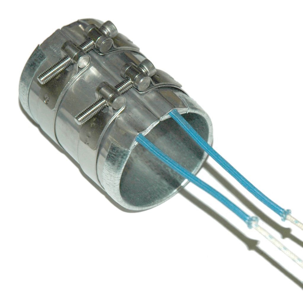 Heater Band, 2" Inside Diameter x 3" Wide, Mica, 120 Volt, 500 Watt, 12" Flex Leads