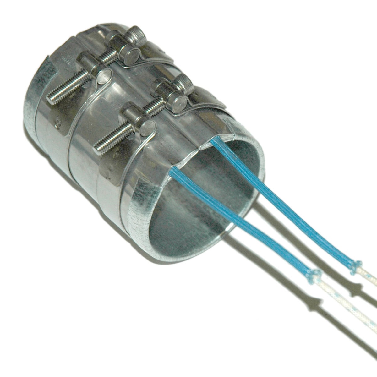 Heater Band, 2" Inside Diameter x 3" Wide, Mica, 120 Volt, 500 Watt, 12" Flex Leads - Image 1
