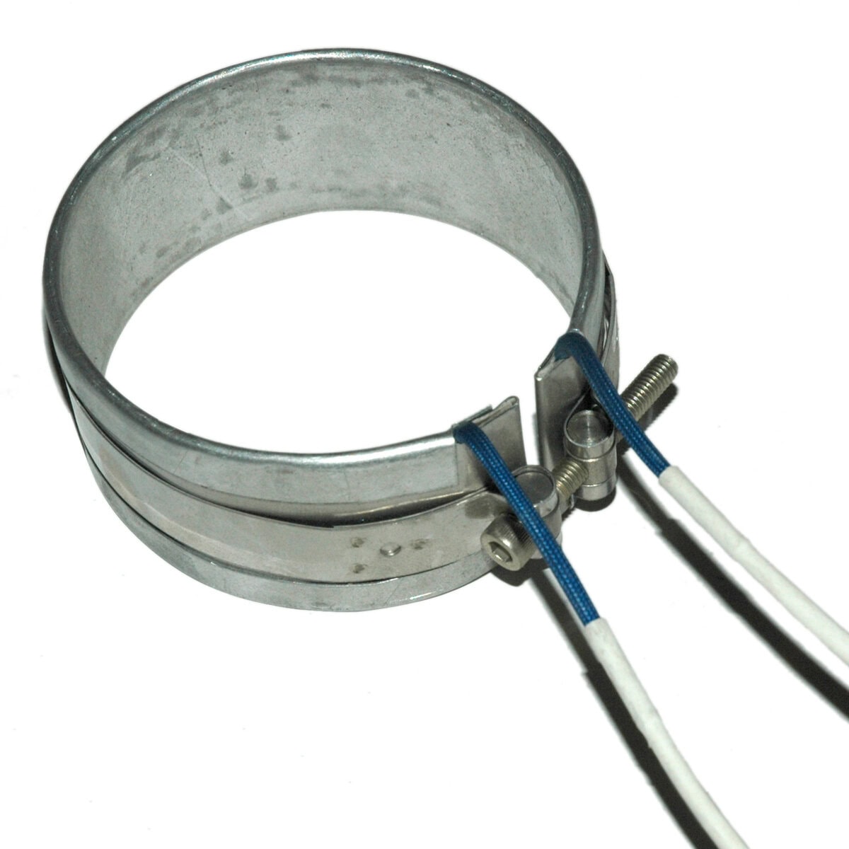 Heater Band, 3-1/8" Inside Diameter x 1-1/2" Wide, Mica, 240 Volt, 450 Watt, 12" Flex Leads - Image 2