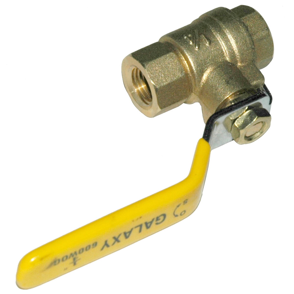 Ball Valve, 1/4" Female NPT, Full Port Brass - Image 2