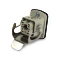 Mountable Main Frame Connector with Flanged Hood & Gasket