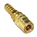 Coupler, 1/4" Passage, 3/8" Hose Barb - Image 1