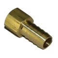 Hose Barb, 1/2″ Inside Diameter Hose, 3/8″ Female NPT, Straight, Brass