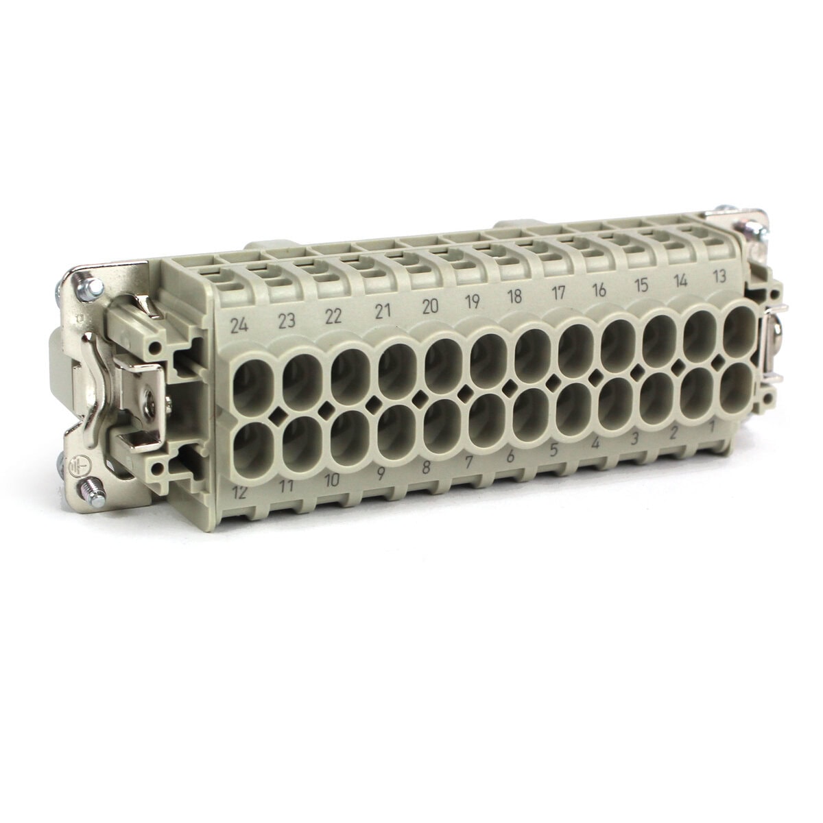 Plastic Male Insert with pin Contacts - Image 2