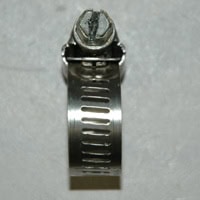 Hose Clamp, Worm Gear, Standard, 1/2" Wide Clamp # 10, Size Range: 1/2" to 1-1/16" Diameter