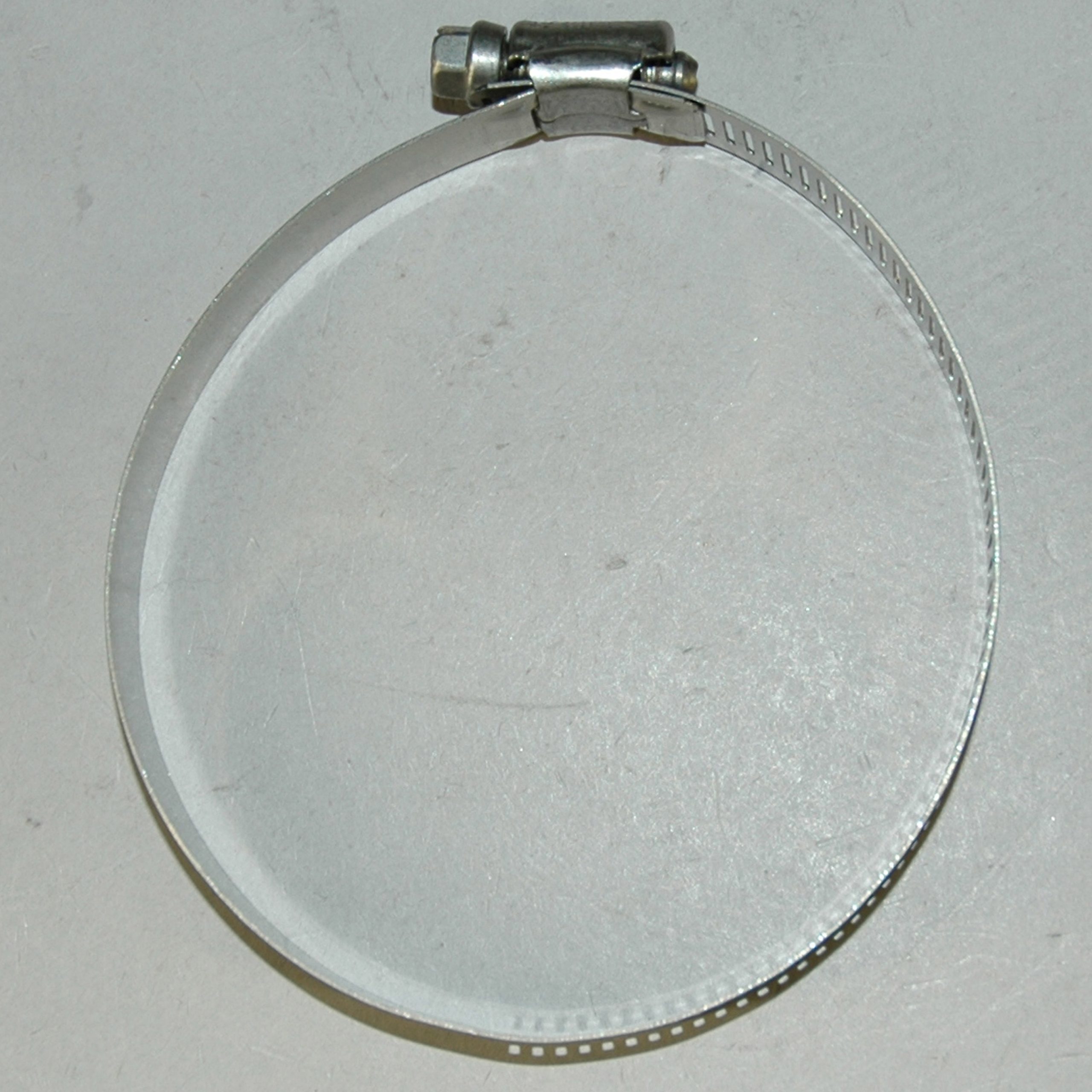 Hose Clamp, Worm Gear, Standard, 1/2" Wide Clamp # 56, Size Range: 3" to 4" Diameter - Image 1