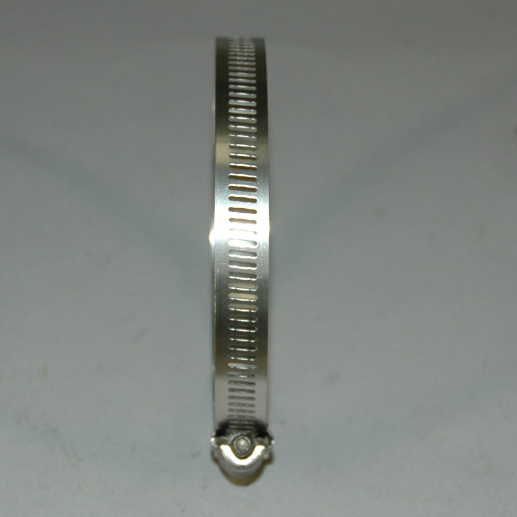 Hose Clamp, Worm Gear, Standard, 1/2" Wide Clamp # 56, Size Range: 3" to 4" Diameter