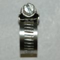 Hose Clamp, Worm Gear, Standard, 1/2″ Wide Clamp # 8, Size Range: 7/16″ to 1″ Diameter