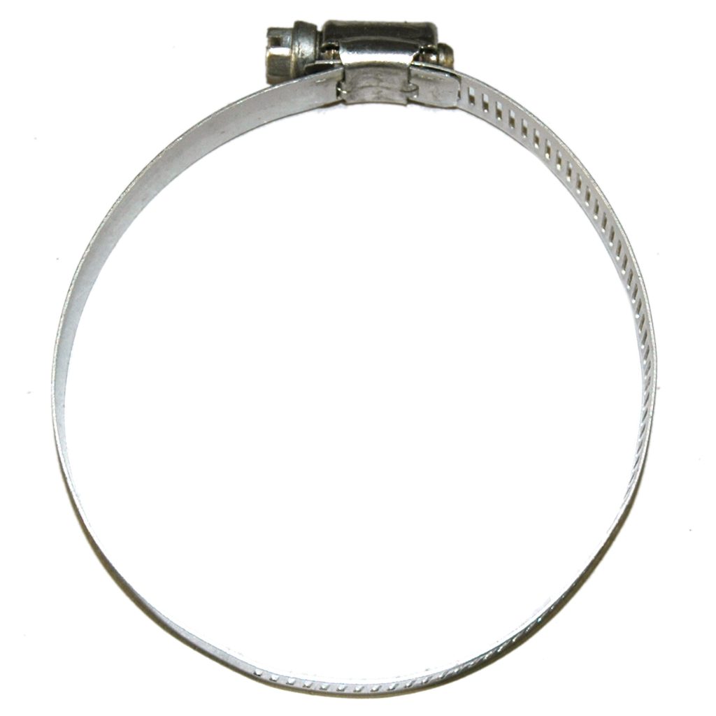Hose Clamp, Worm Gear, Standard, 1/2" Wide Clamp # 52, Size Range: 2-3/4" to 3-3/4" Diameter