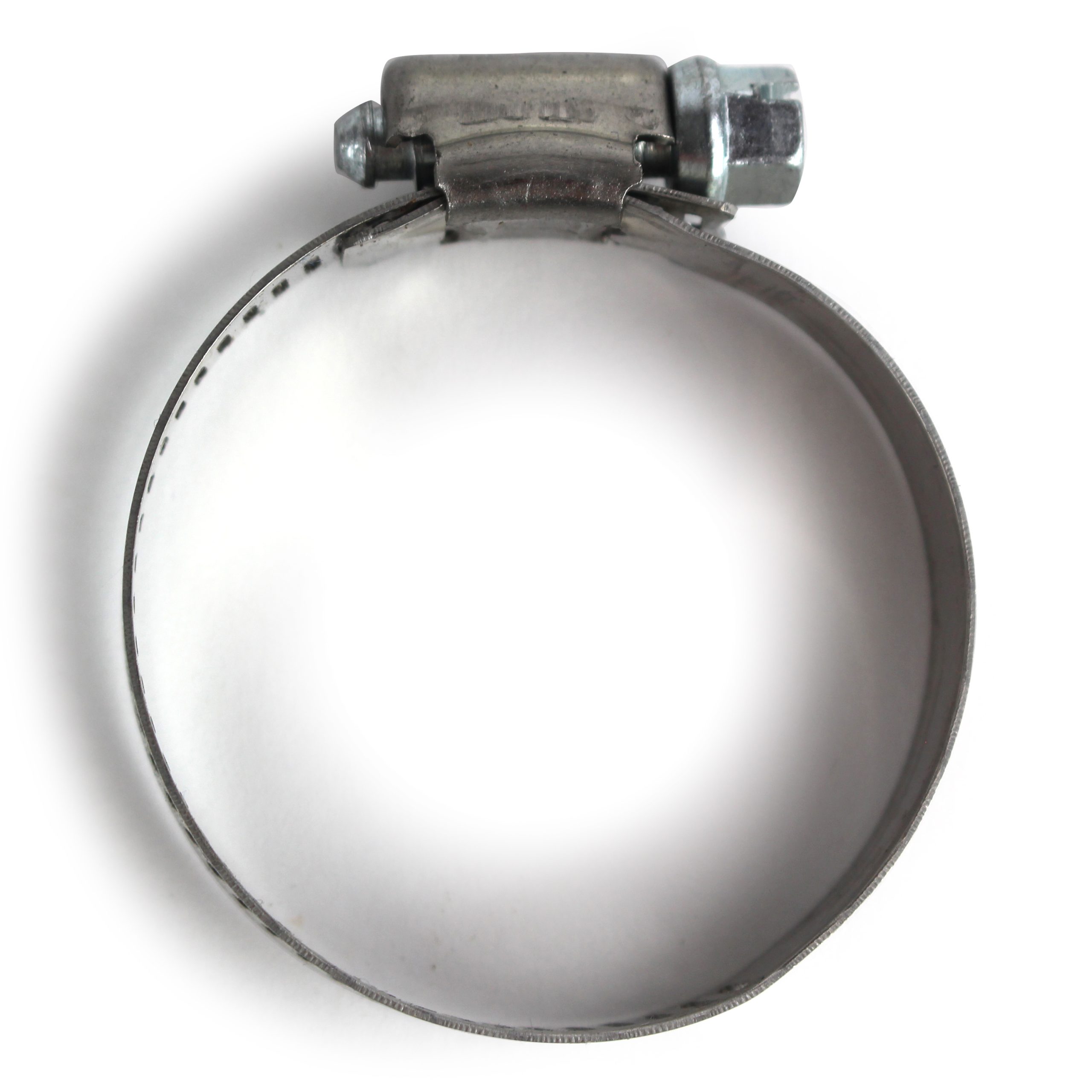 Hose Clamp, Worm Gear, Standard, 1/2" Wide Clamp # 24, Size Range: 1" to 2" Diameter - Image 1