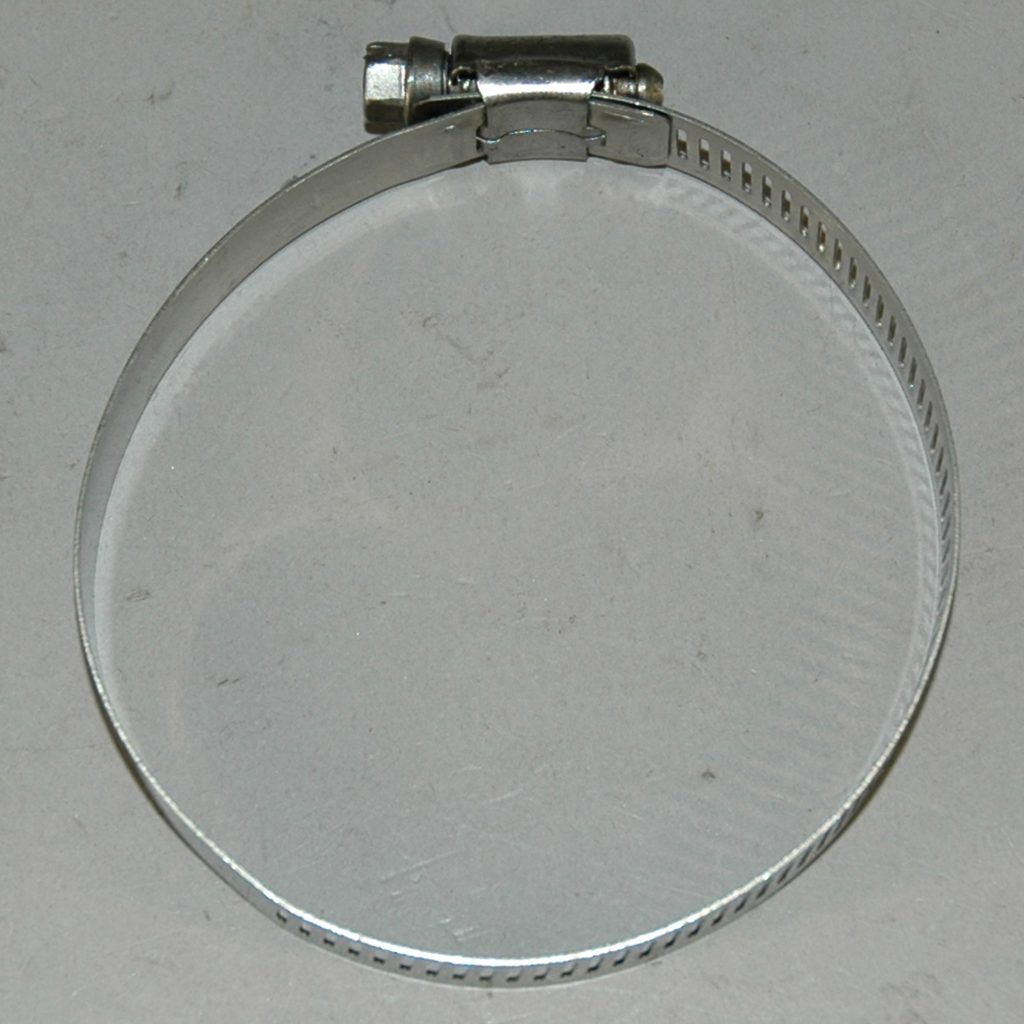 Hose Clamp, Worm Gear, Standard, 1/2" Wide Clamp # 48, Size Range: 2-1/2" to 3-1/2" Diameter