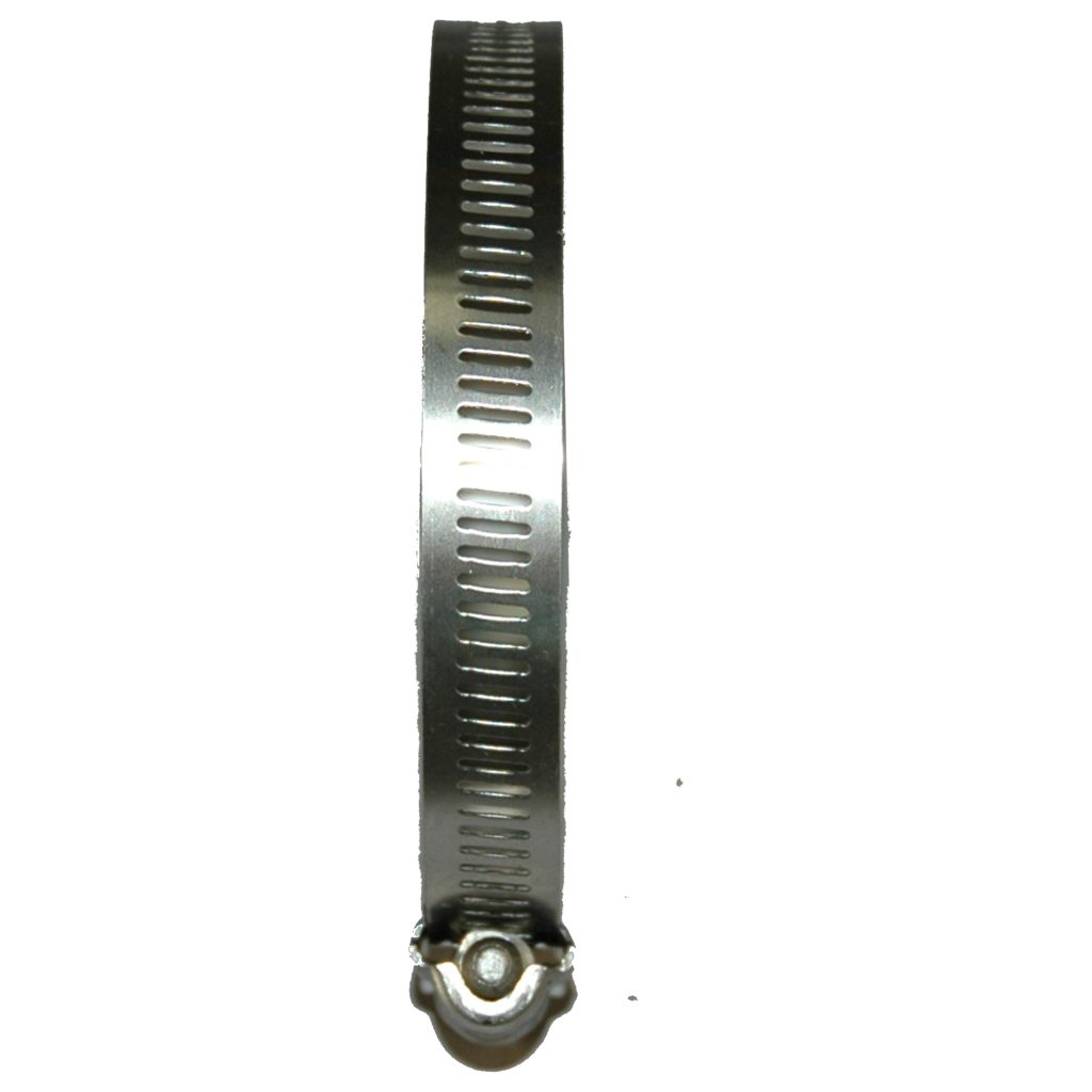 Hose Clamp, Worm Gear, Standard, 1/2" Wide Clamp # 48, Size Range: 2-1/2" to 3-1/2" Diameter