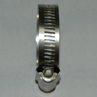Hose Clamp, Worm Gear, Standard, 1/2" Wide Clamp # 20, Size Range: 3/4" to 1-3/4" Diameter