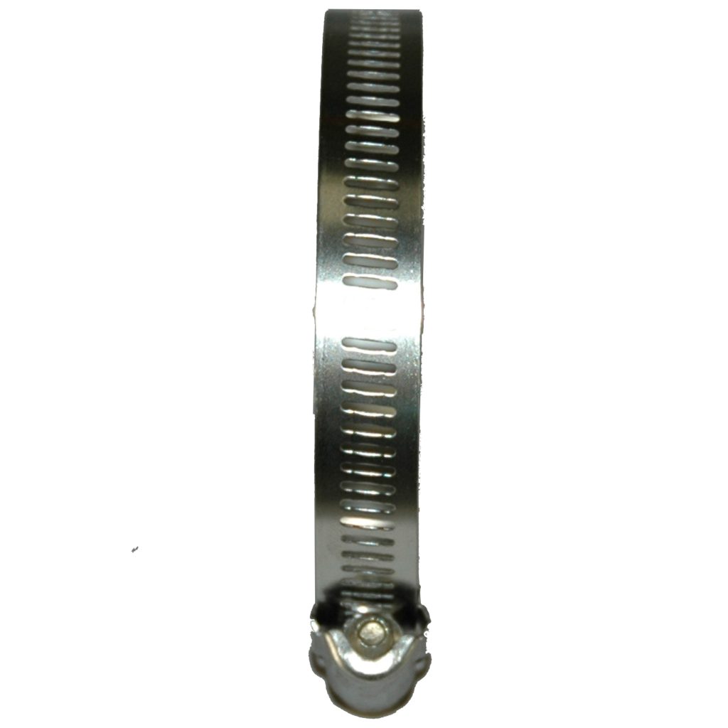 Hose Clamp, Worm Gear, Standard, 1/2" Wide Clamp # 44, Size Range: 1-1/4" to 3-1/4" Diameter