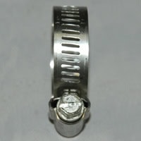 Hose Clamp, Worm Gear, Standard, 1/2" Wide Clamp # 16, Size Range: 11/16" to 1-1/2" Diameter