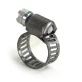 Hose Clamp, Worm Gear, Micro Size, 5/16" Wide Clamp # 4, Size Range: 5/16" to 5/8" Diameter - Image 3
