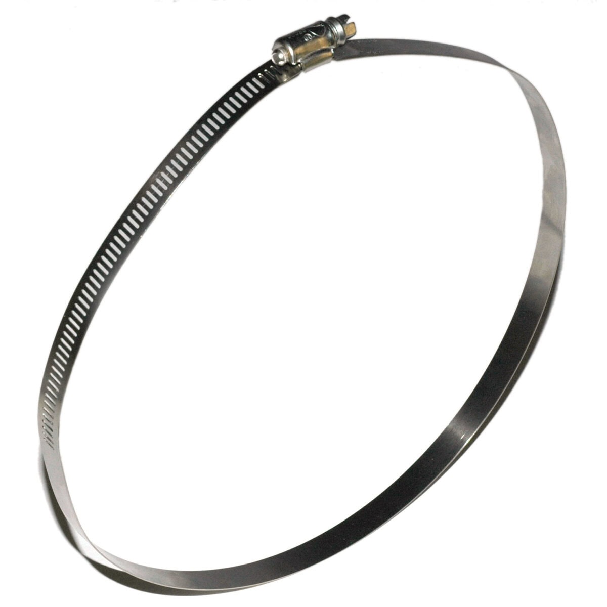 Hose Clamp, Worm Gear, Standard, 9/16" Wide Clamp #128, Size Range: 1-3/4" to 8-1/2" Diameter - Image 1