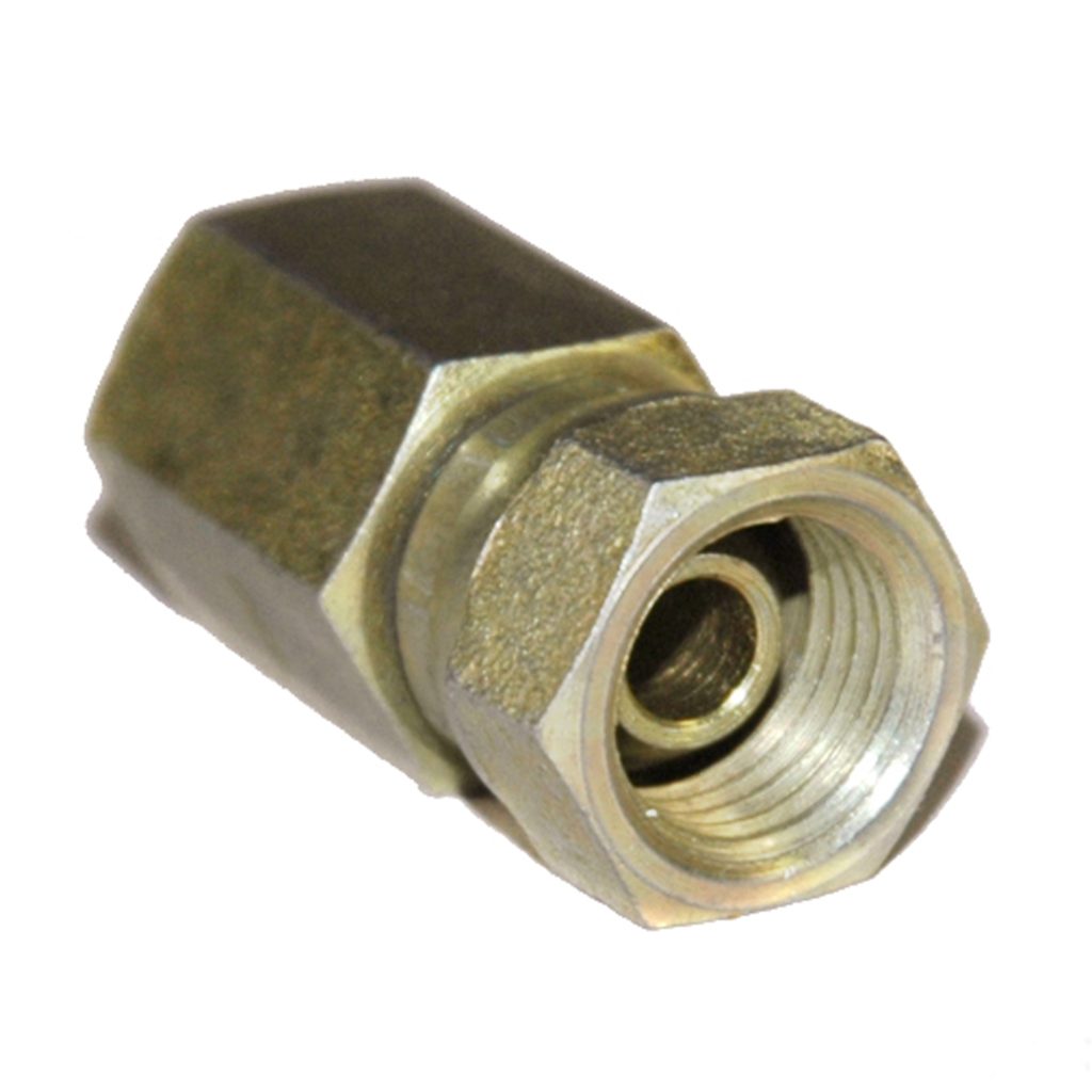 Swivel Fitting, 1/4" Female NPT, Zinc Plated