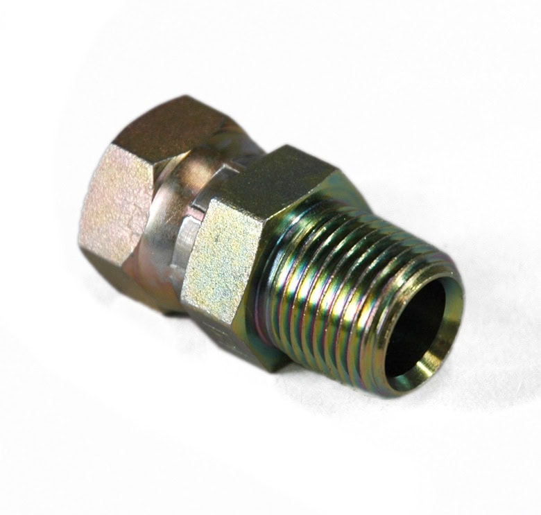 Swivel Fitting, 1/2" Female to Male NPT,