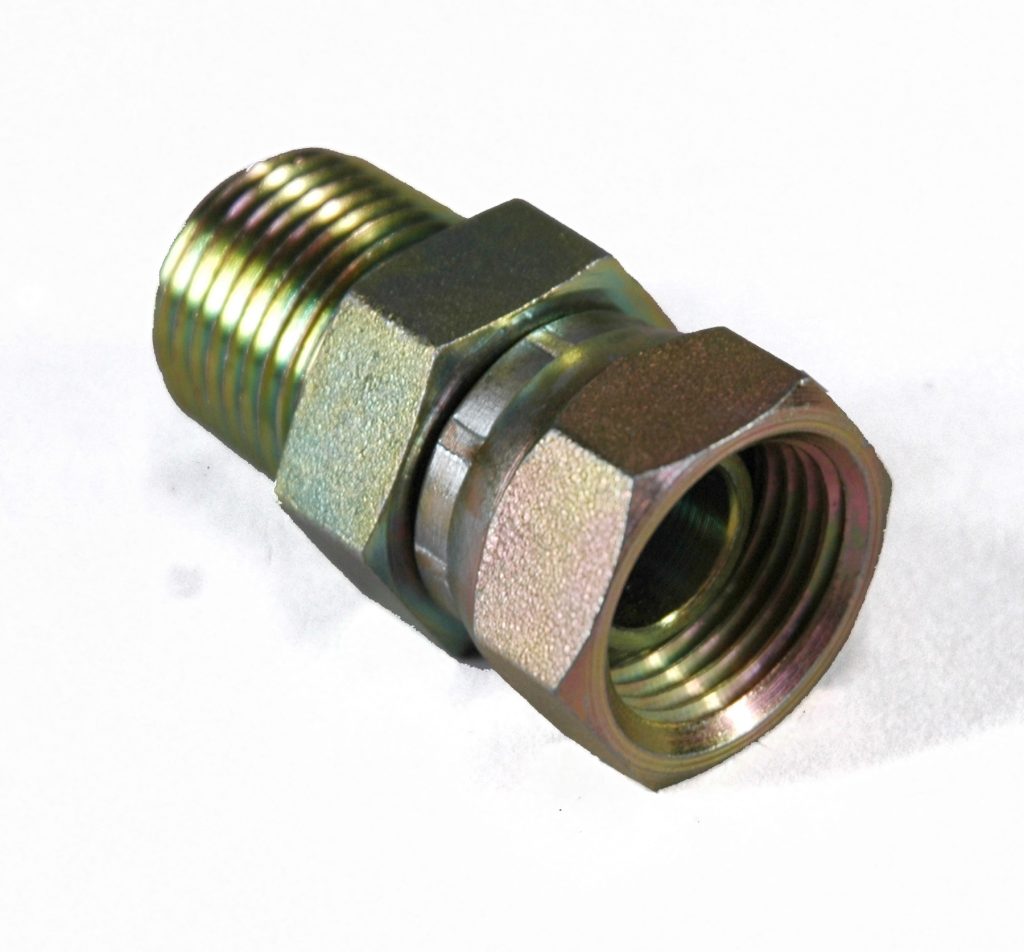 Swivel Fitting, 1/2" Female to Male NPT,