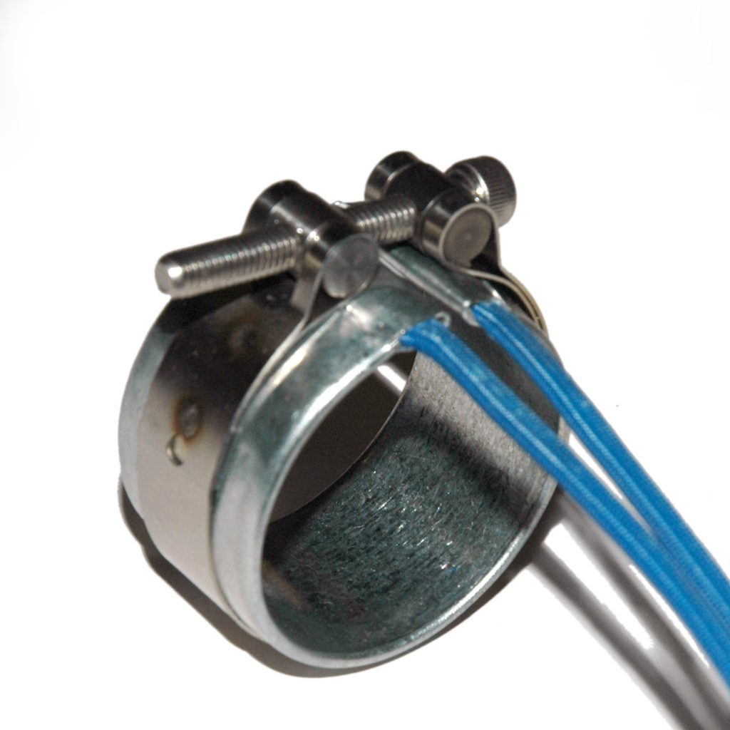 Heater Band, 1-1/2" Inside Diameter x 1" Wide, Mica, 240 Volt, 150 Watt, 10" Flex Leads